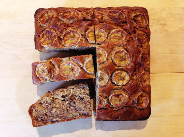 ［悠閒早午餐］八吋香蕉核桃蛋糕