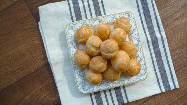 ［法式甜點基礎］自己做法式小泡芙 Cream Puffs