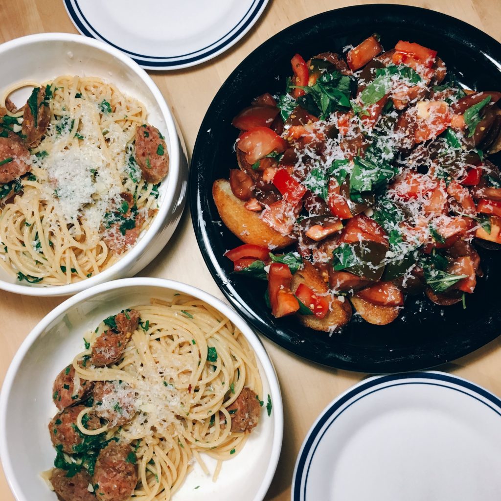 義式開胃菜。普切塔Bruschetta