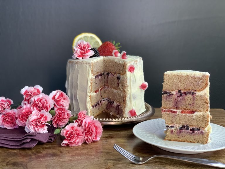 甜點｜阿薩姆紅茶水果戚風